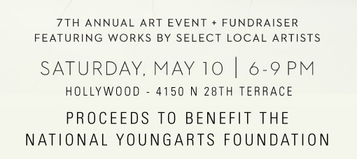 Join us for Scan Design's 7th annual art event and fundraiser - SATURDAY, MAY 10 | 6-9PM - HOLLYWOOD - 4150 N 28TH TERRACE.